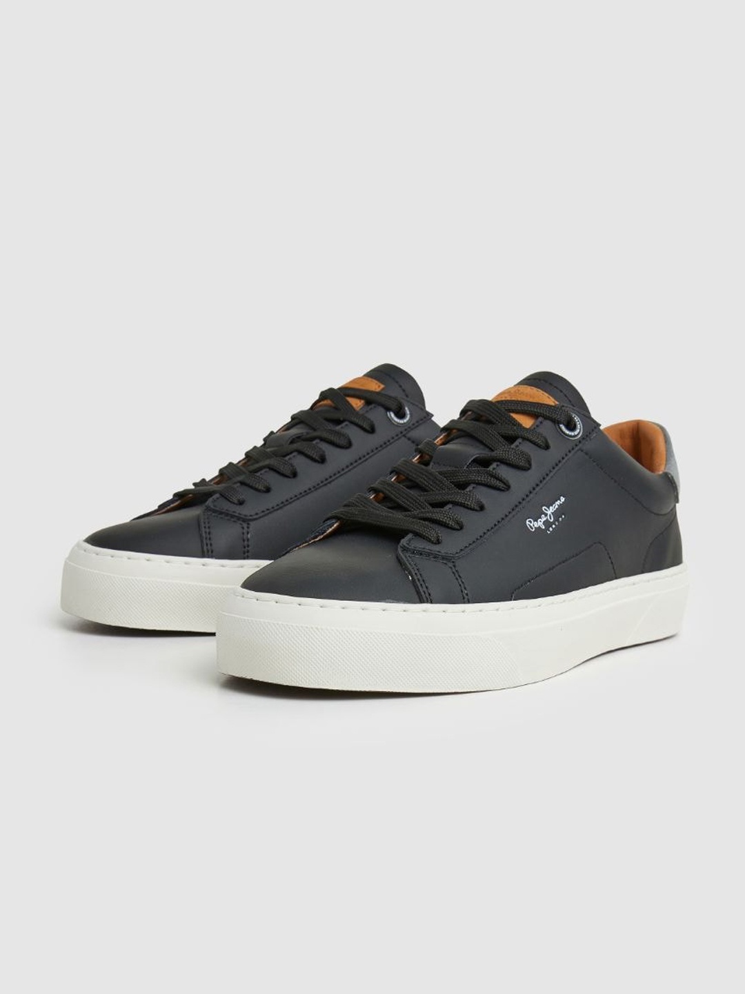 

Pepe Jeans Men Yogi Original Suede Lace-Up Sneakers, Black