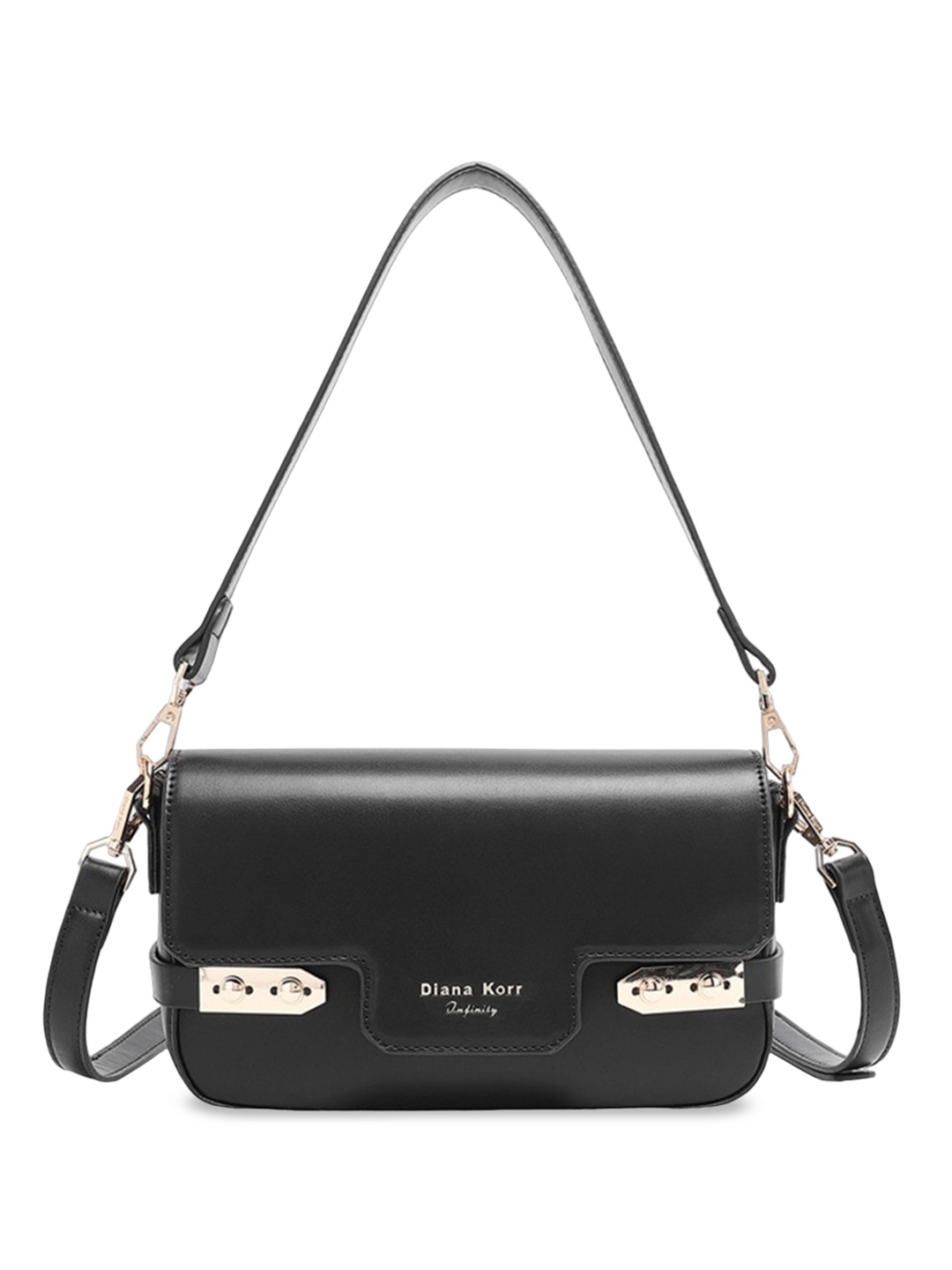 

Diana Korr Structured Sling Bag, Black