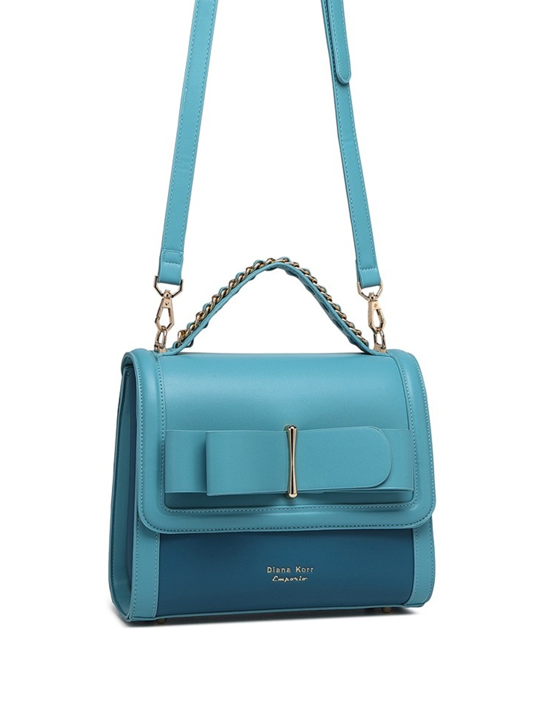 

Diana Korr PU Structured Handheld Bag, Blue