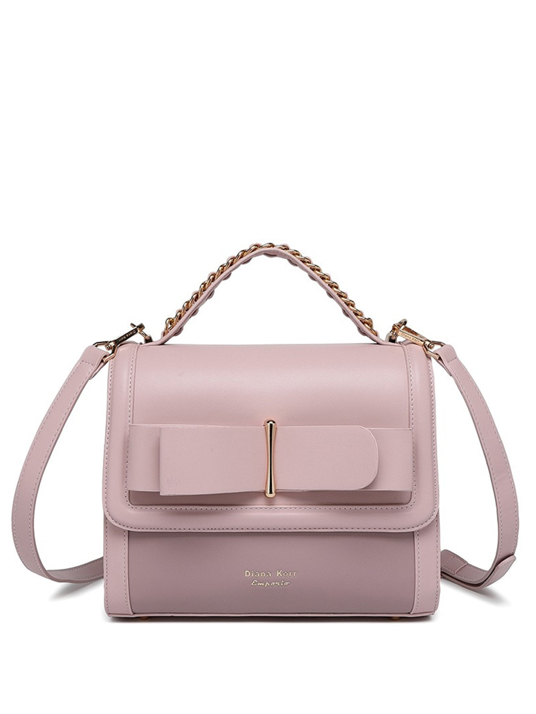 

Diana Korr PU Structured Handheld Bag, Pink