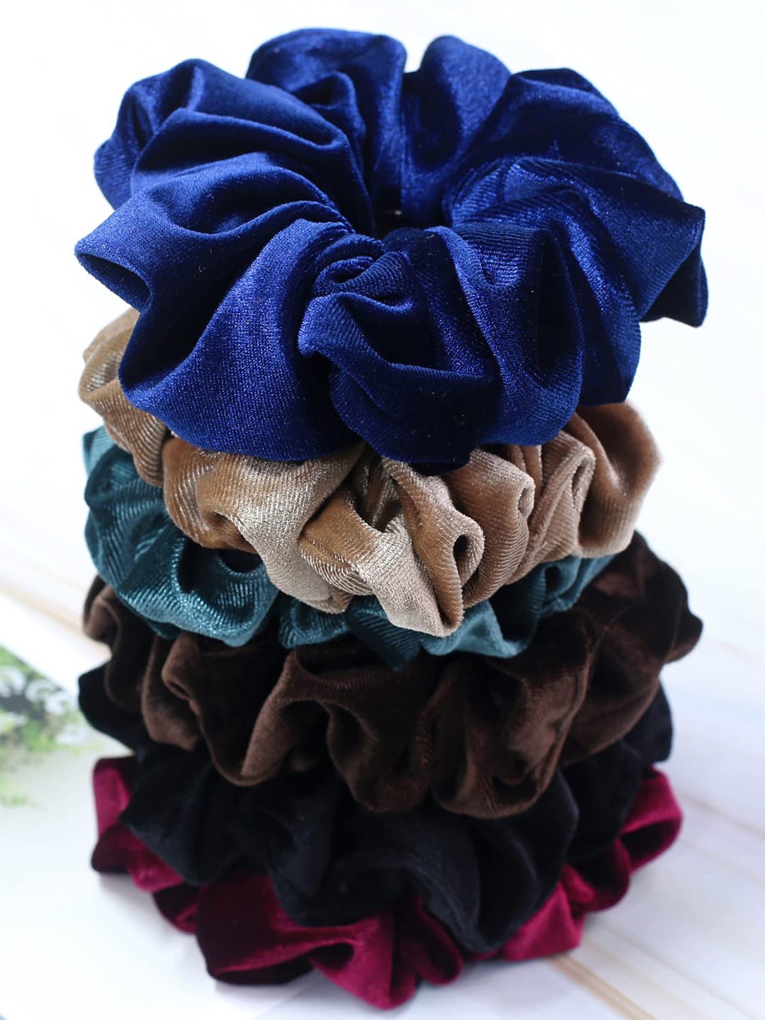 FIMBUL Set Of 4 Scrunchies, Black
