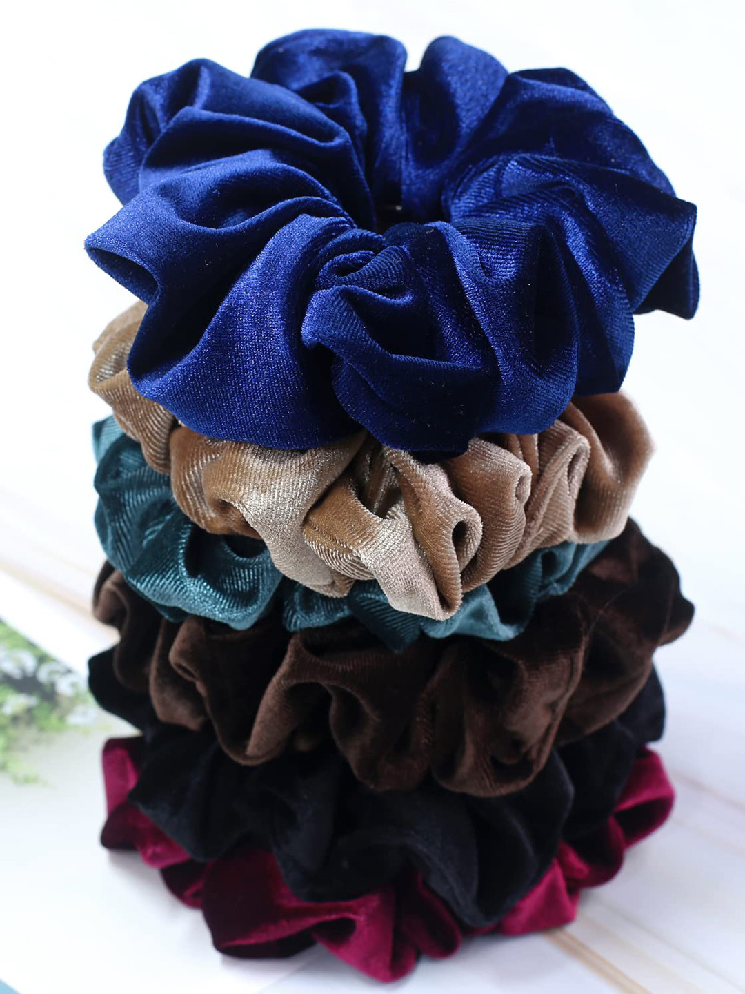 

FIMBUL Set Of 4 Scrunchies, Black
