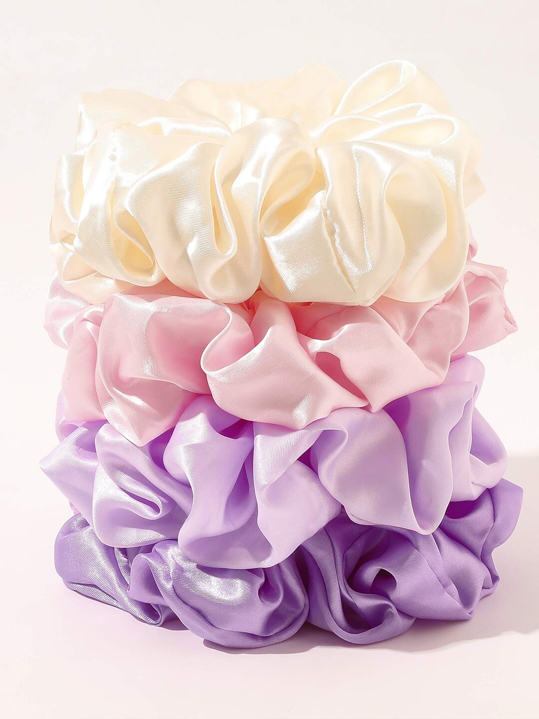 

Krelin Set of 4 Ponytail Holders, Lavender