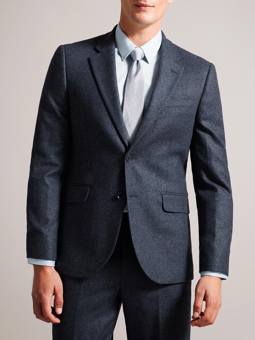 

Ted Baker Slim-Fit Single-Breasted Formal Blazers, Navy blue