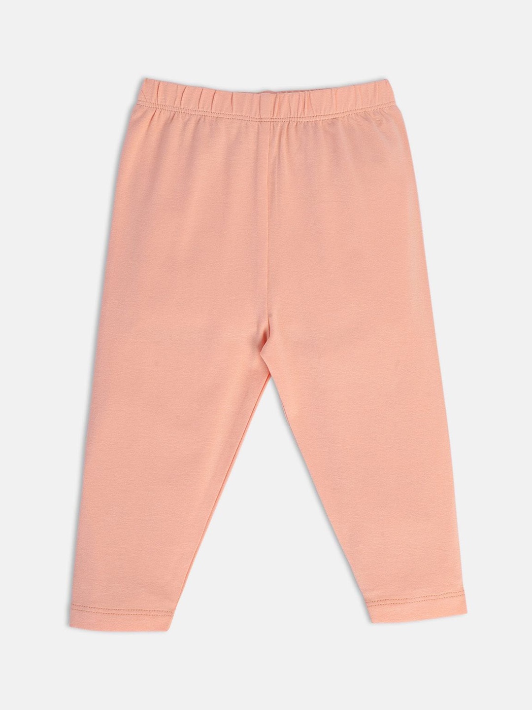 

MINI KLUB Infant Girls Ankle-Length Cotton Leggings, Coral