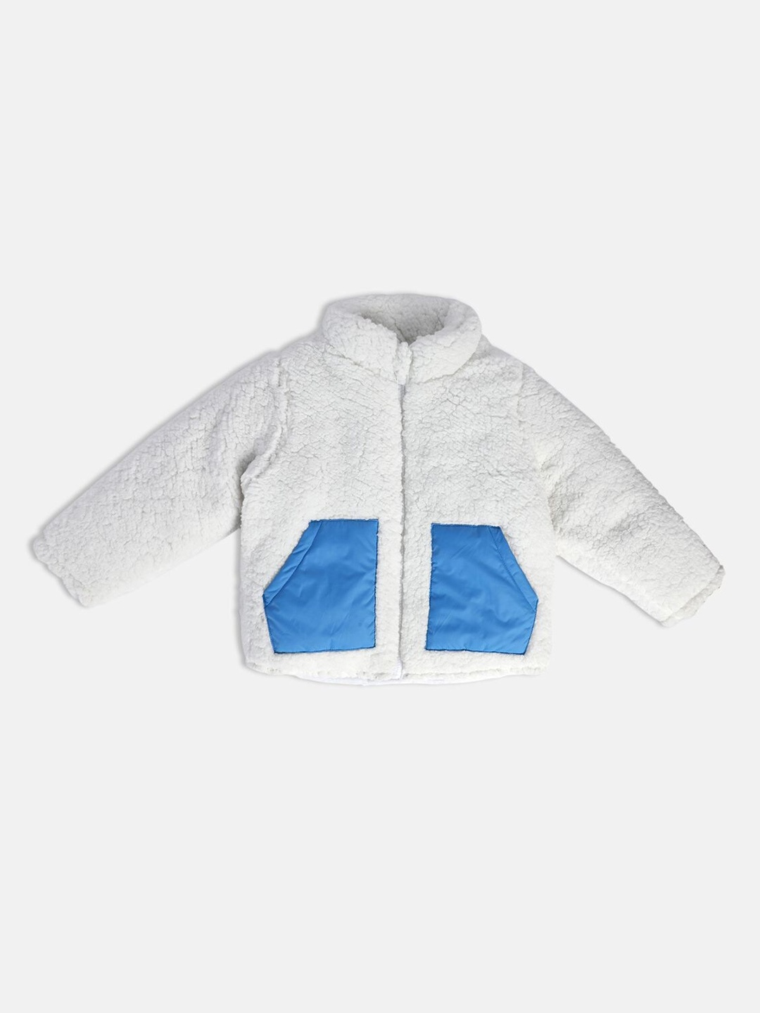 

MINI KLUB Boys Lightweight Crop Tailored Jacket, White