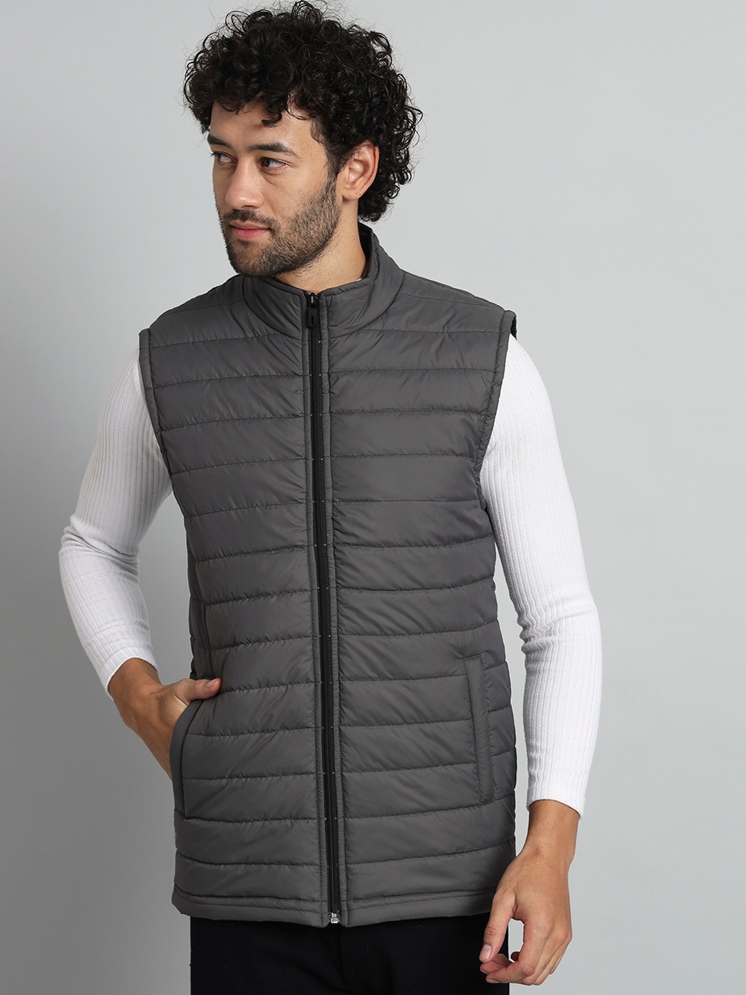 

GLITO Insulator Rapid-Dry Quilted Jacket, Grey melange