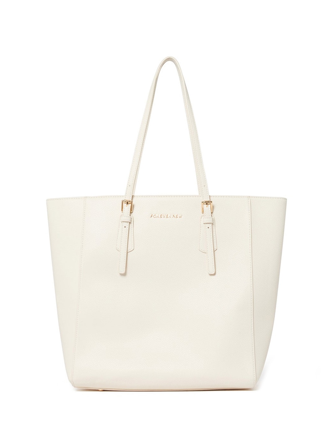 

Forever New PU Structured Shoulder Bag, Beige