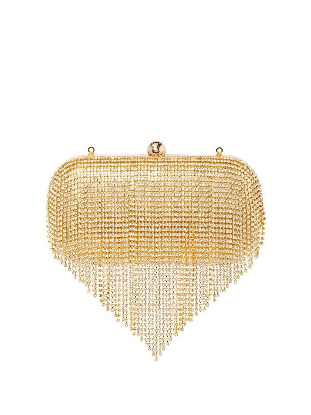 

Forever New Embellished Box Clutch, Gold