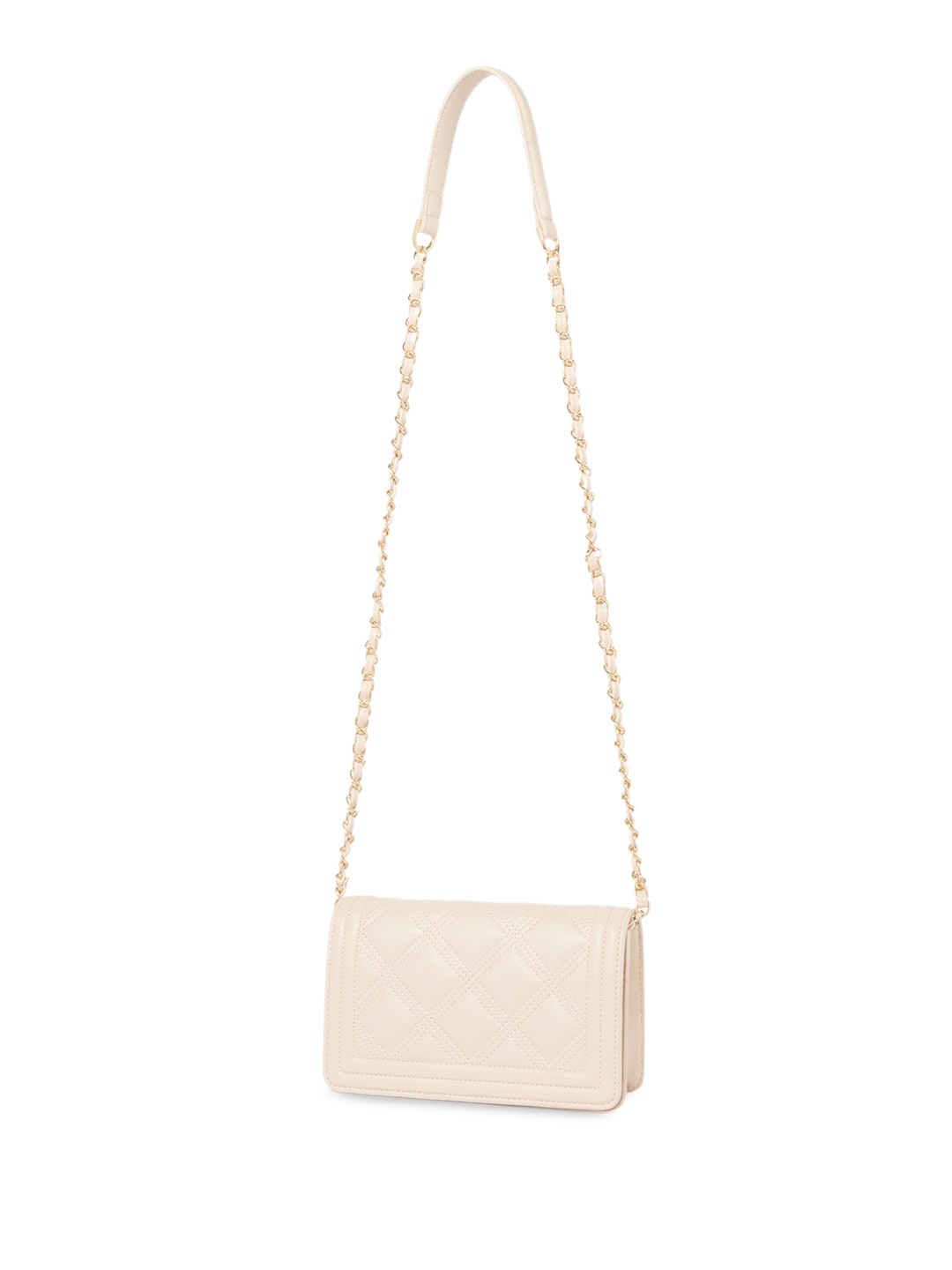 

Forever New Textured Swagger Sling Bag, Beige