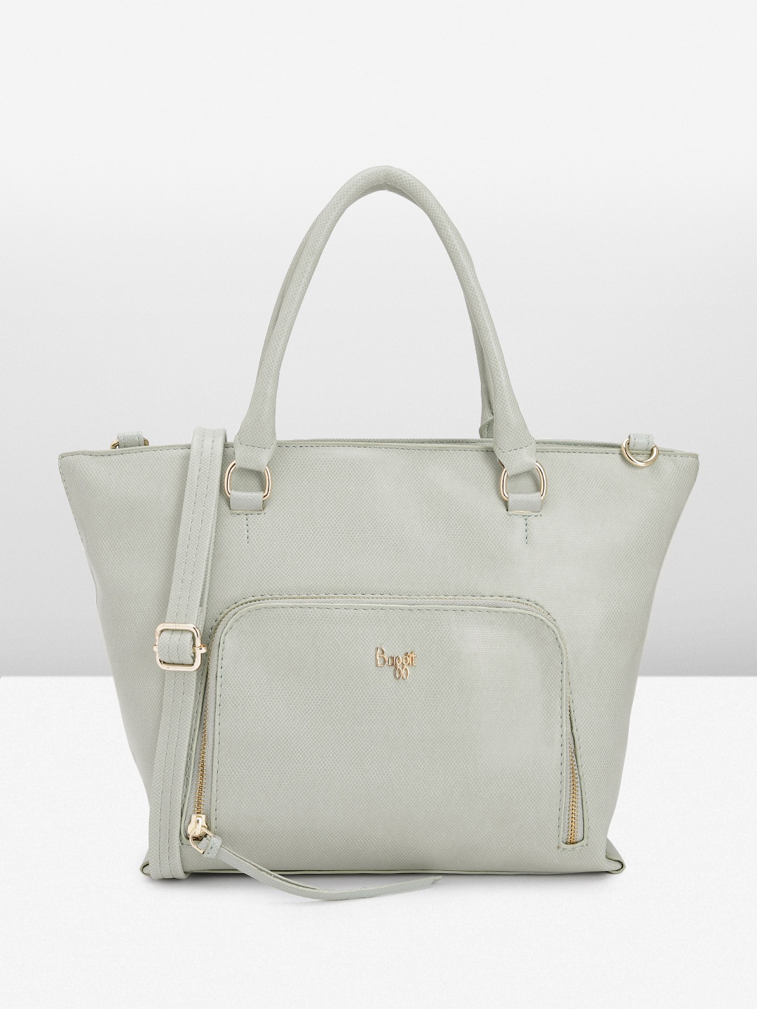 

Baggit Textured Handheld Bag, Green