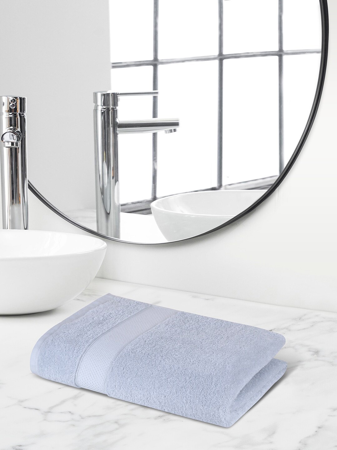 

Himeya Grey 450 GSM Anti Bacterial Reversible Bath Towel