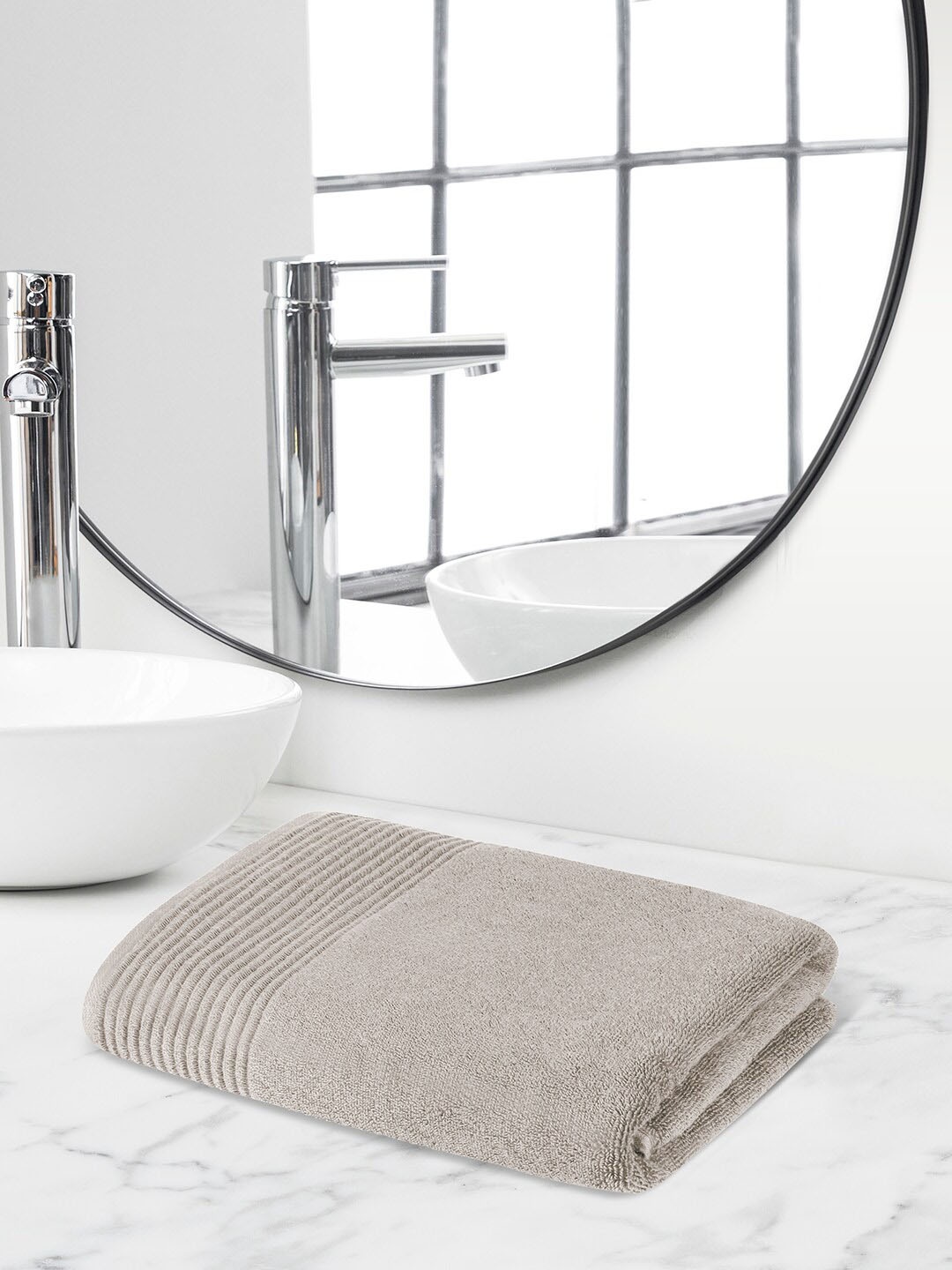 

Himeya Beige 600 GSM Pure Cotton Bath Towel