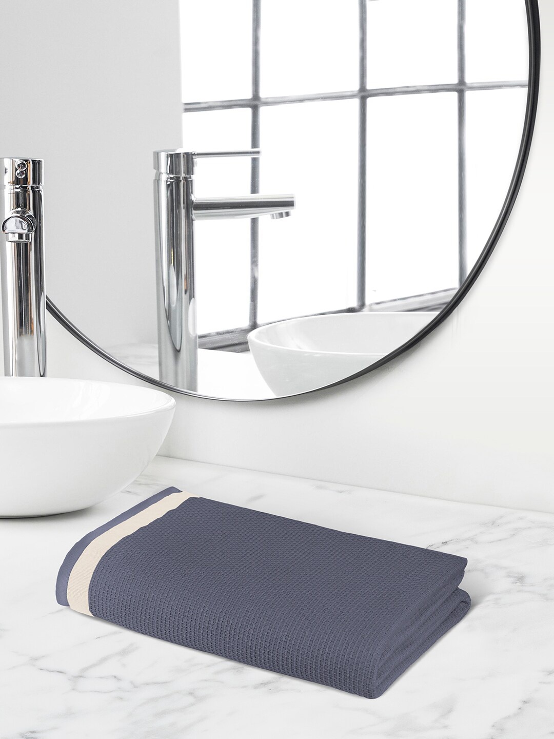 

Himeya Grey 350 GSM Pure Cotton Quick Dry Bath Towel