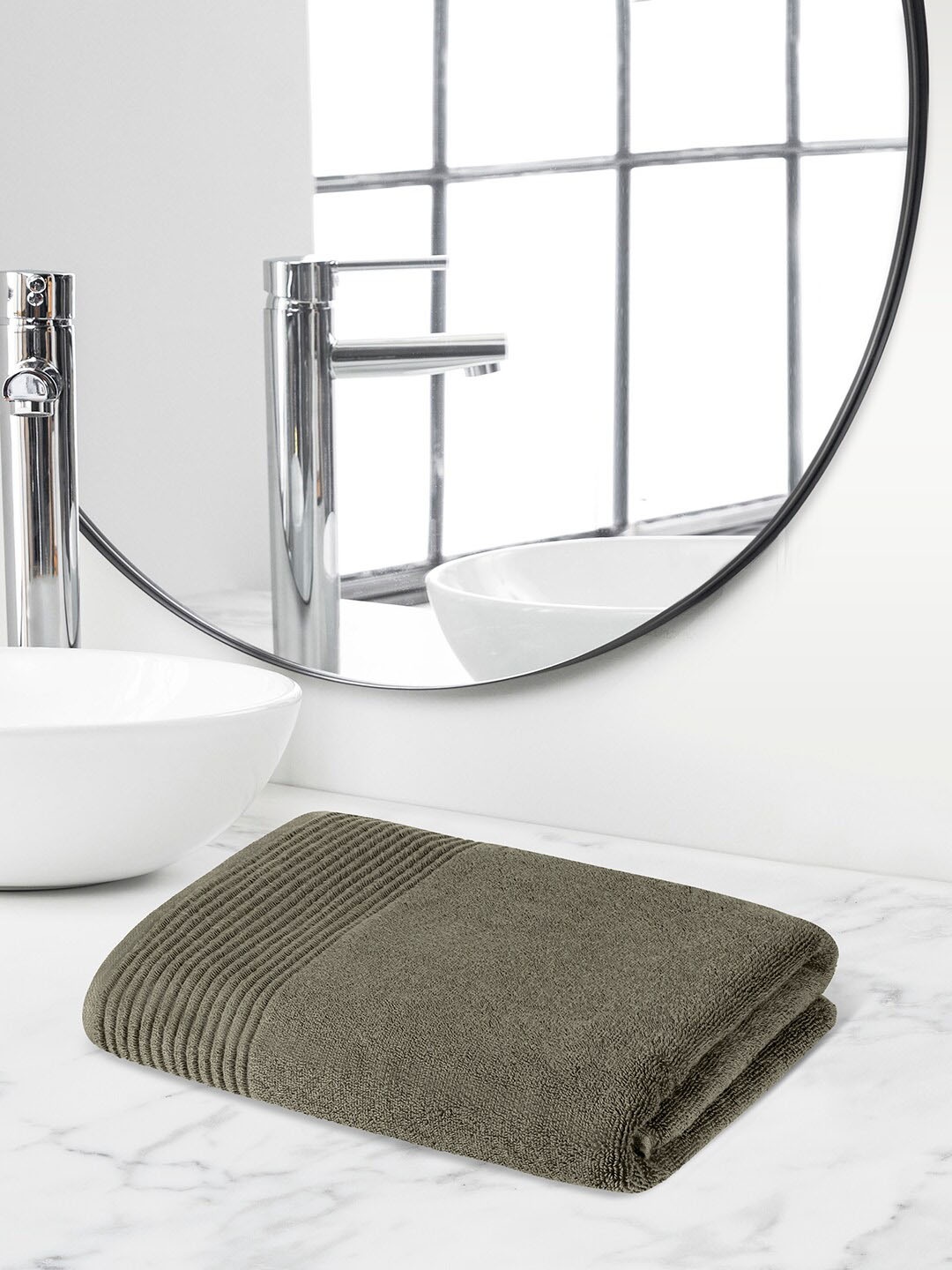 

Himeya Grey 600 GSM Cotton Bath Towel
