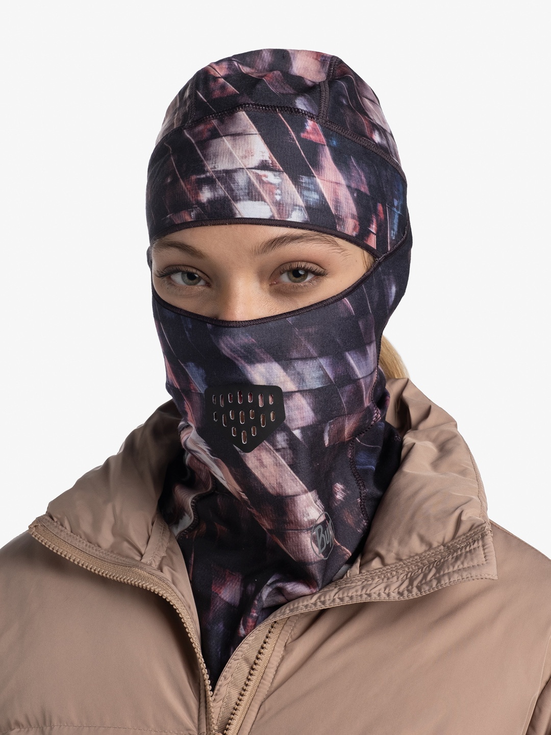 

Original Buff SA Unisex Printed Seamless Stretchable Scarf, Black