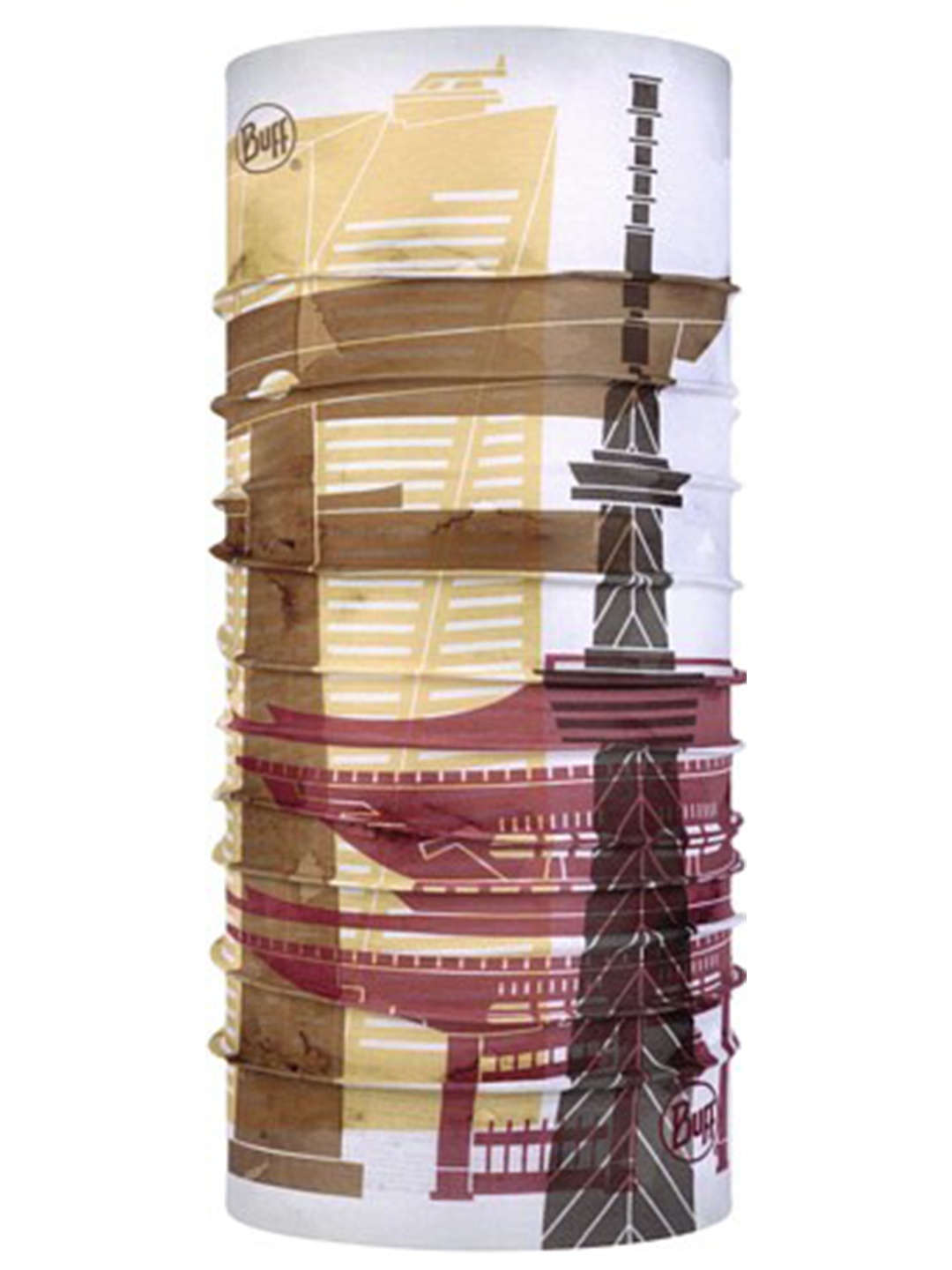 

Original Buff SA Unisex Printed Scarf, Brown