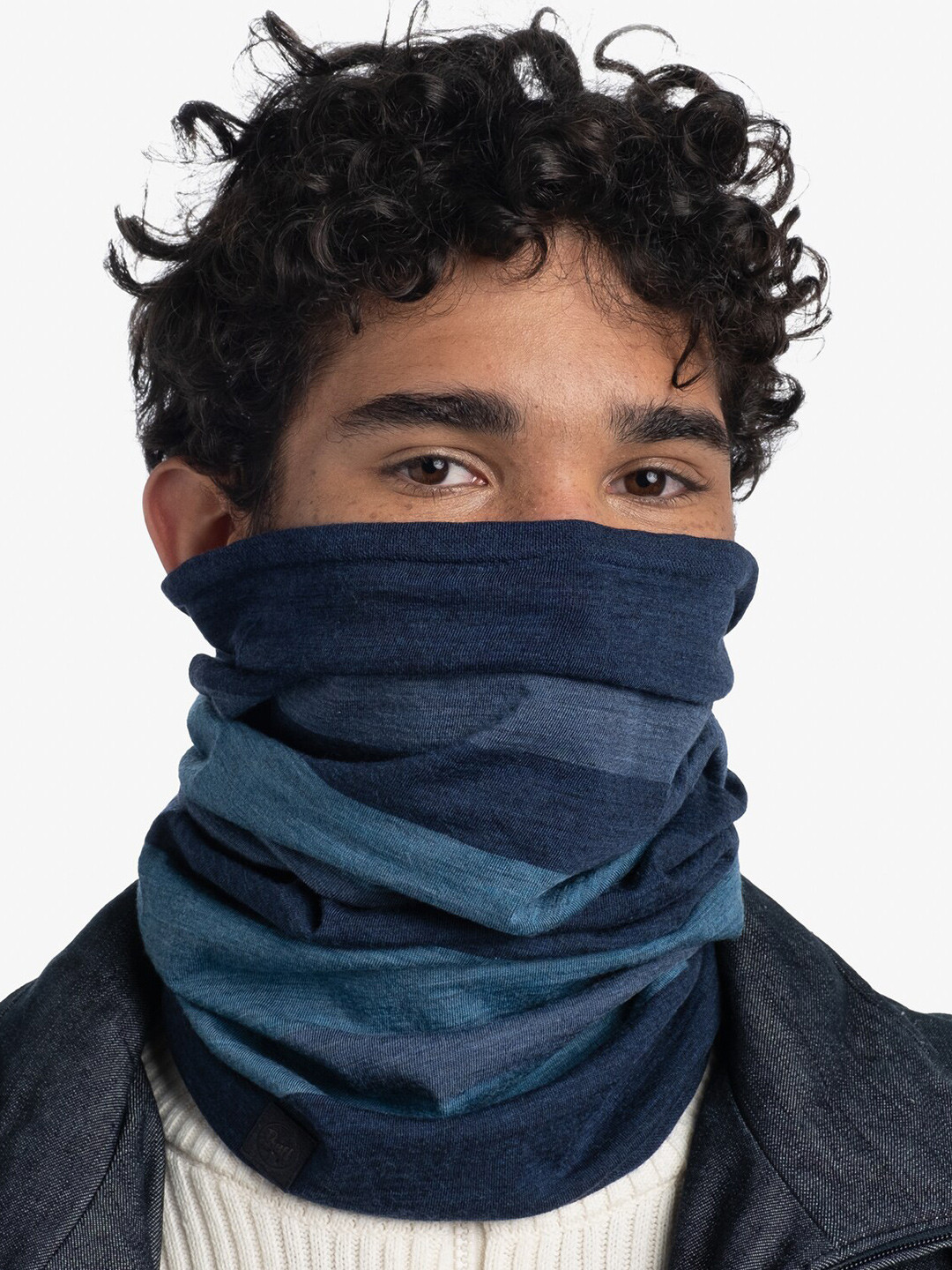 

Original Buff SA Unisex Printed Scarf, Blue