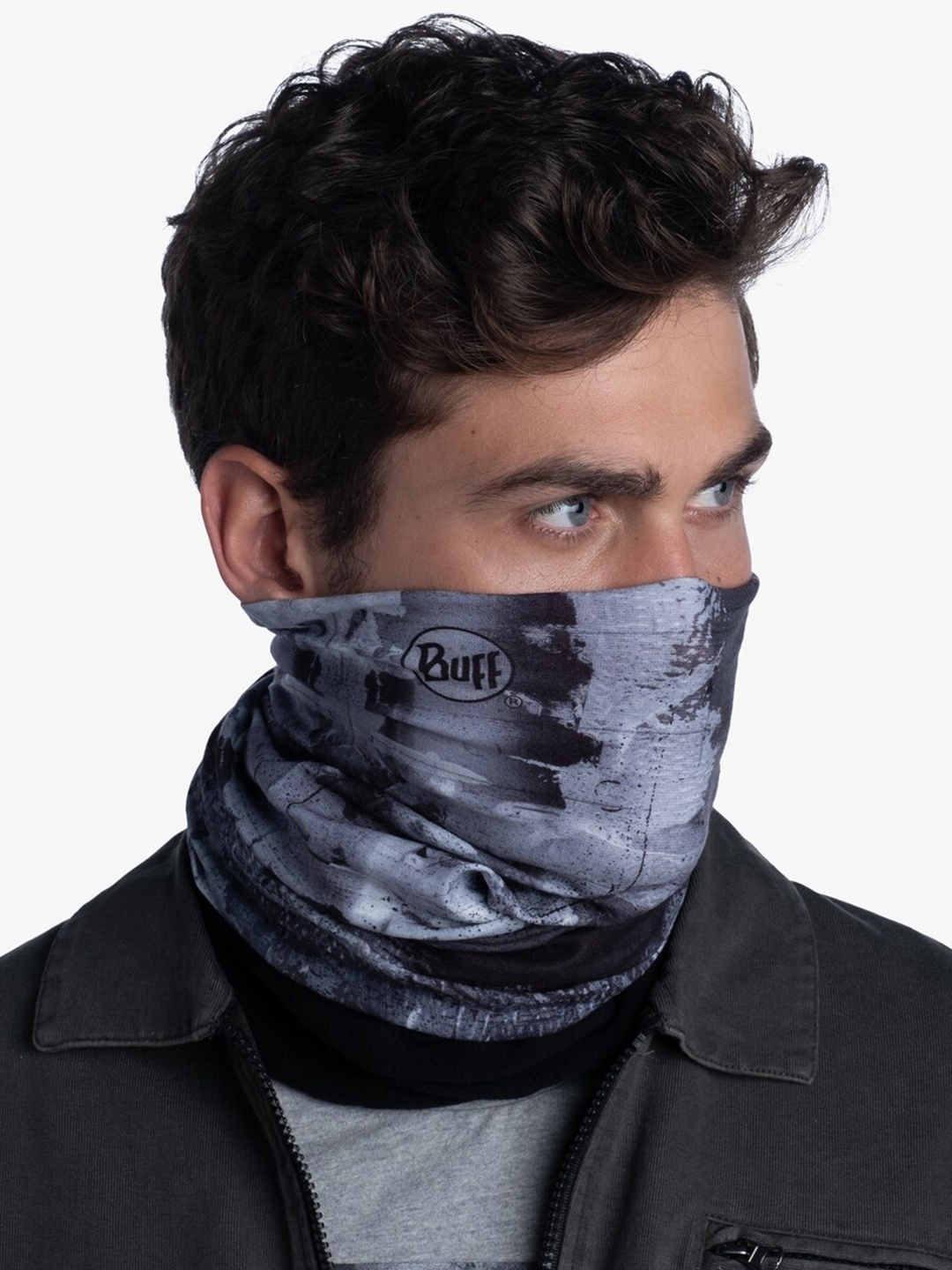 

Original Buff SA Unisex Printed Scarf, Grey