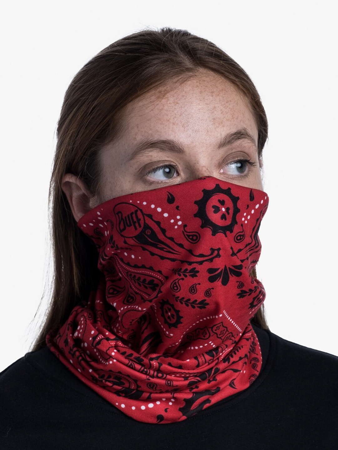 

Original Buff SA Unisex Printed Scarf, Red