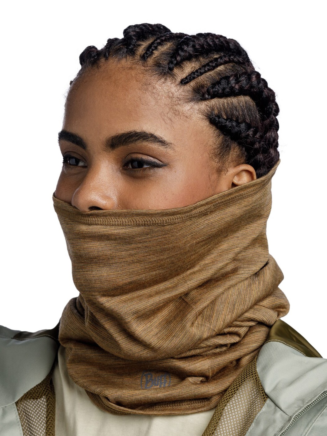 

Original Buff SA Unisex Lightweight Wool Scarf, Brown