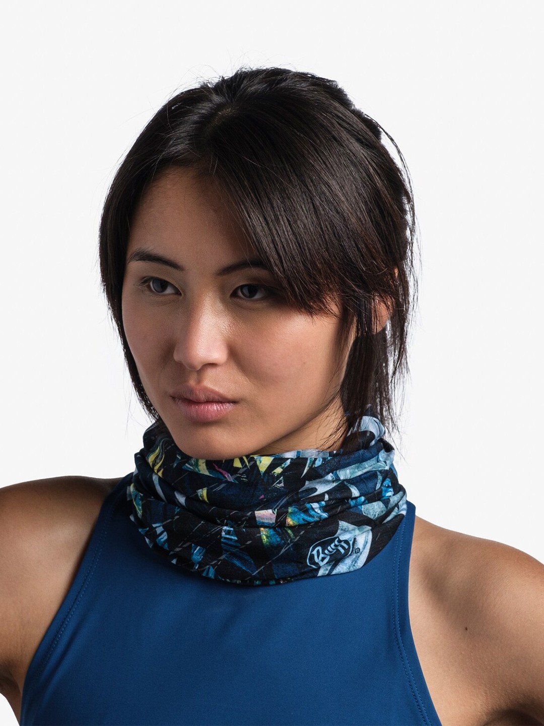 

Original Buff SA Unisex Printed Scarf, Blue