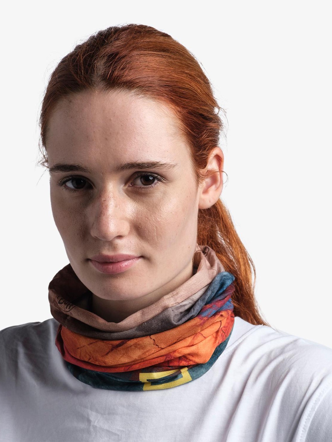 Original Buff SA Unisex Blue & Orange Printed Quick-Dry Scarf