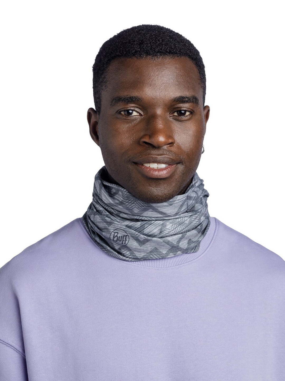 

Original Buff SA Printed Scarf, Grey