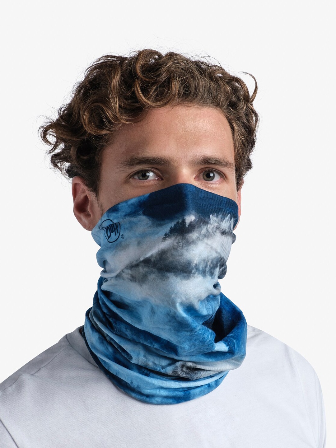 

Original Buff SA Unisex Printed Scarf, Blue