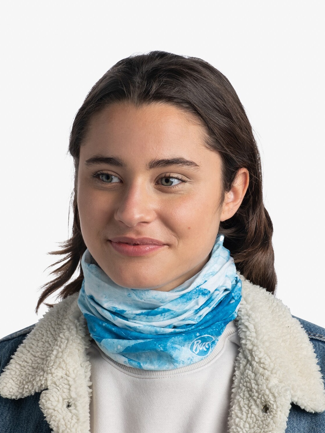 

Original Buff SA Unisex Printed Scarf, Blue