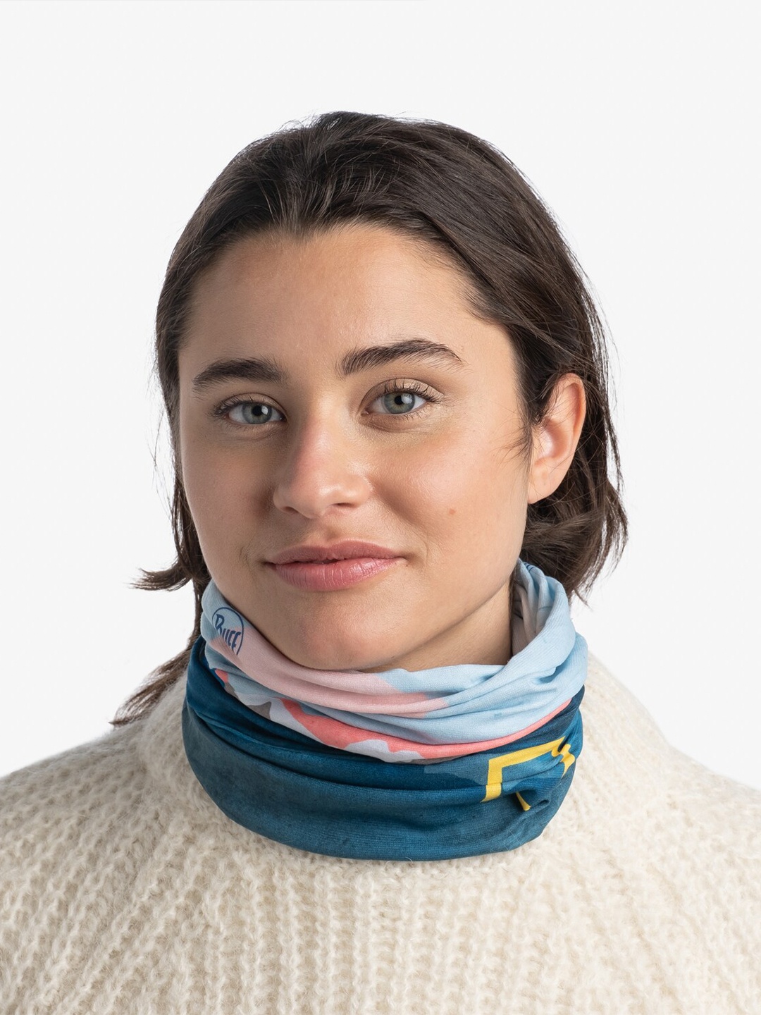 

Original Buff SA Unisex Printed Scarf, Blue