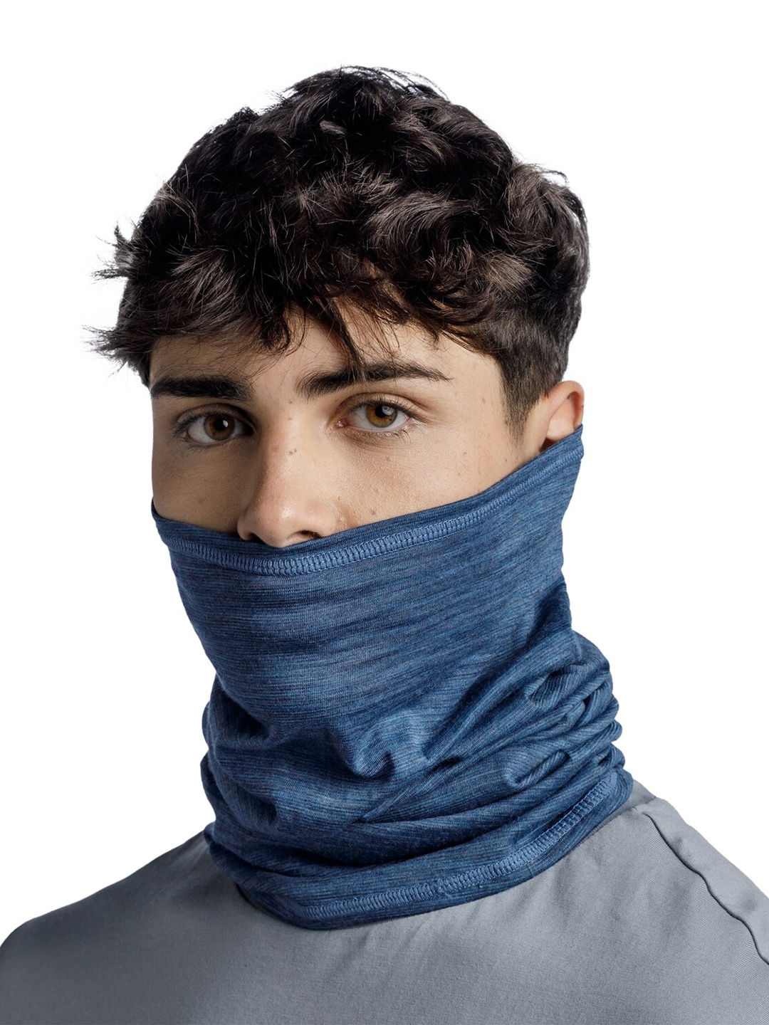 

Original Buff SA Unisex Wool Scarf, Blue