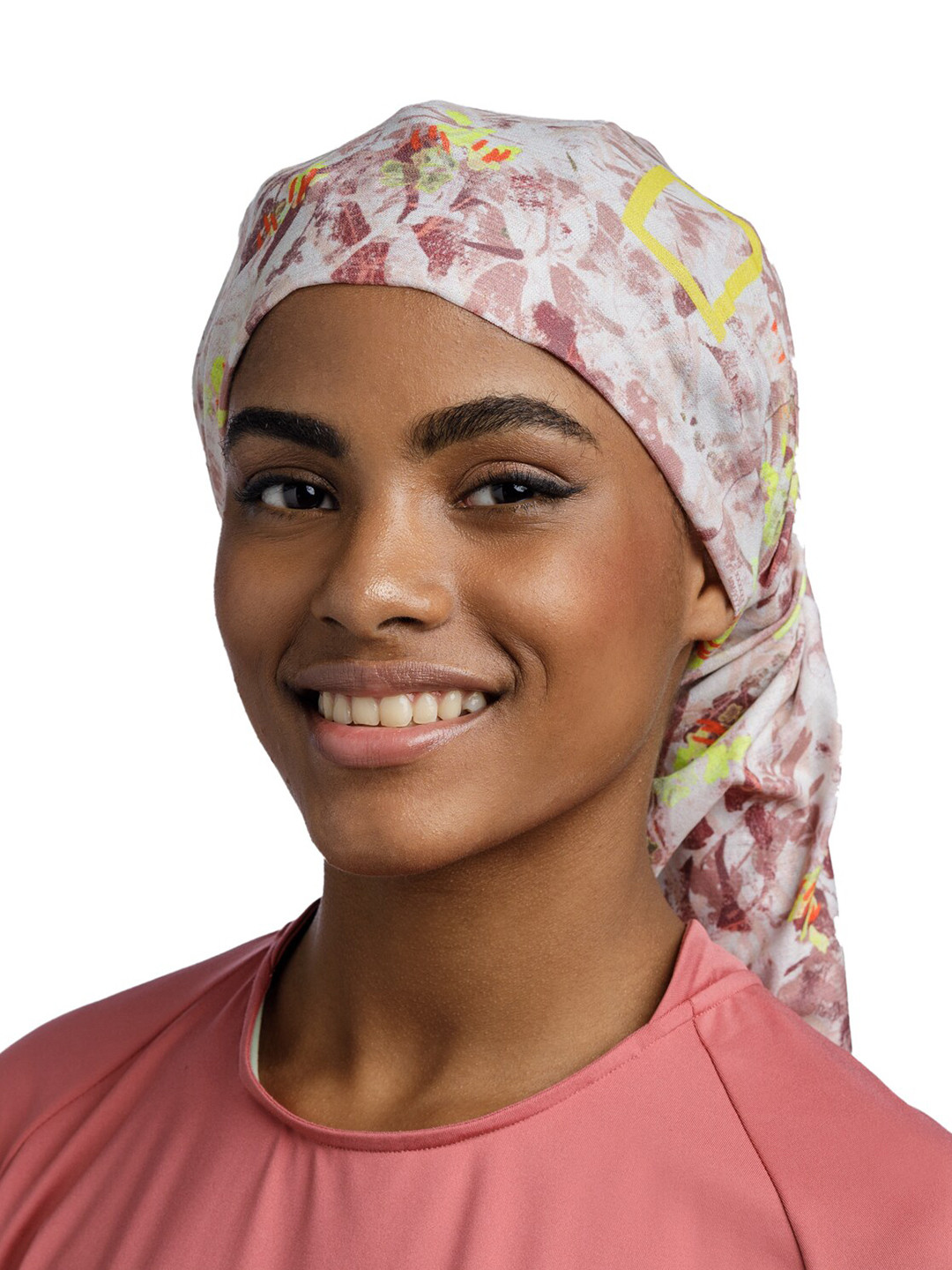 

Original Buff SA Unisex Floral Printed Scarf, Brown