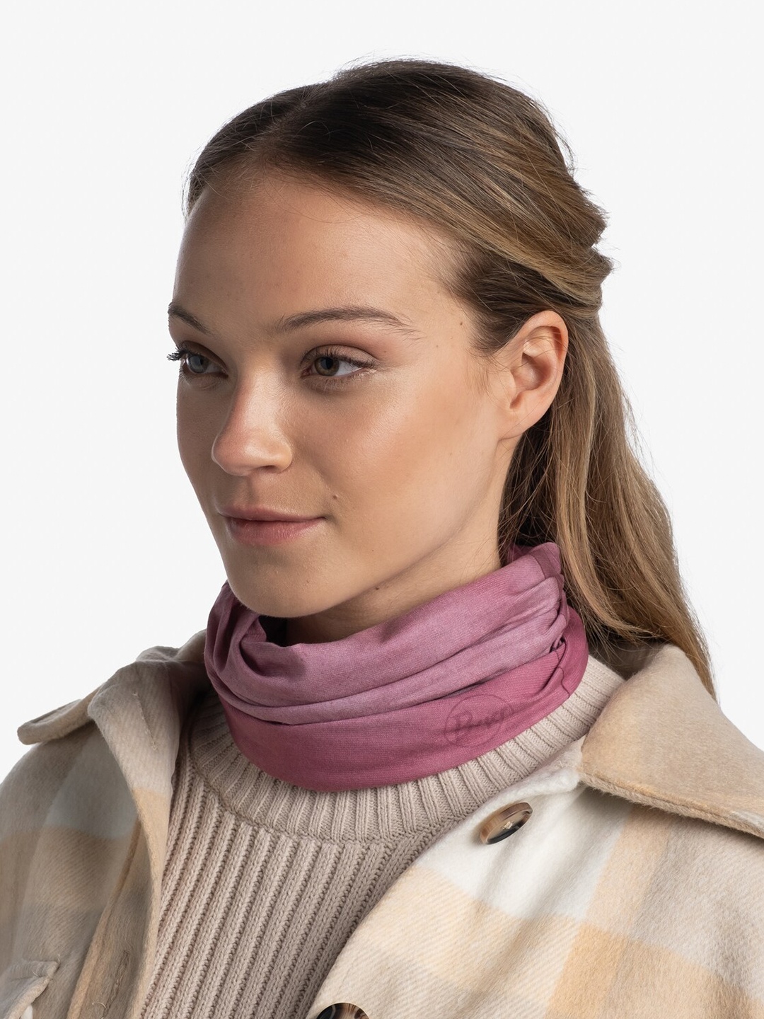 Original Buff SA Unisex Ecostretch Scarf, Pink