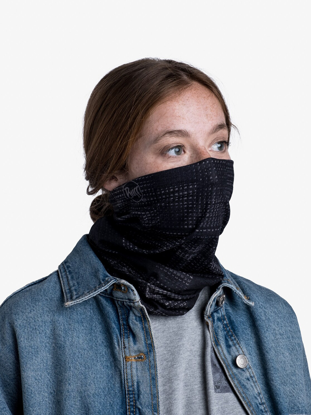 

Original Buff SA Unisex Printed Scarf, Black