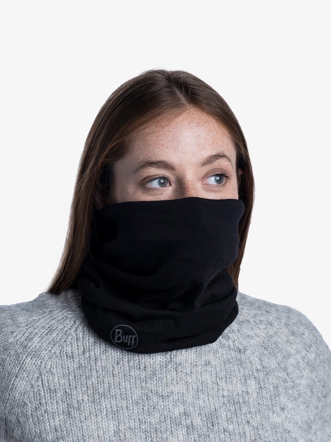 

Original Buff SA Unisex Woollen Scarf, Black
