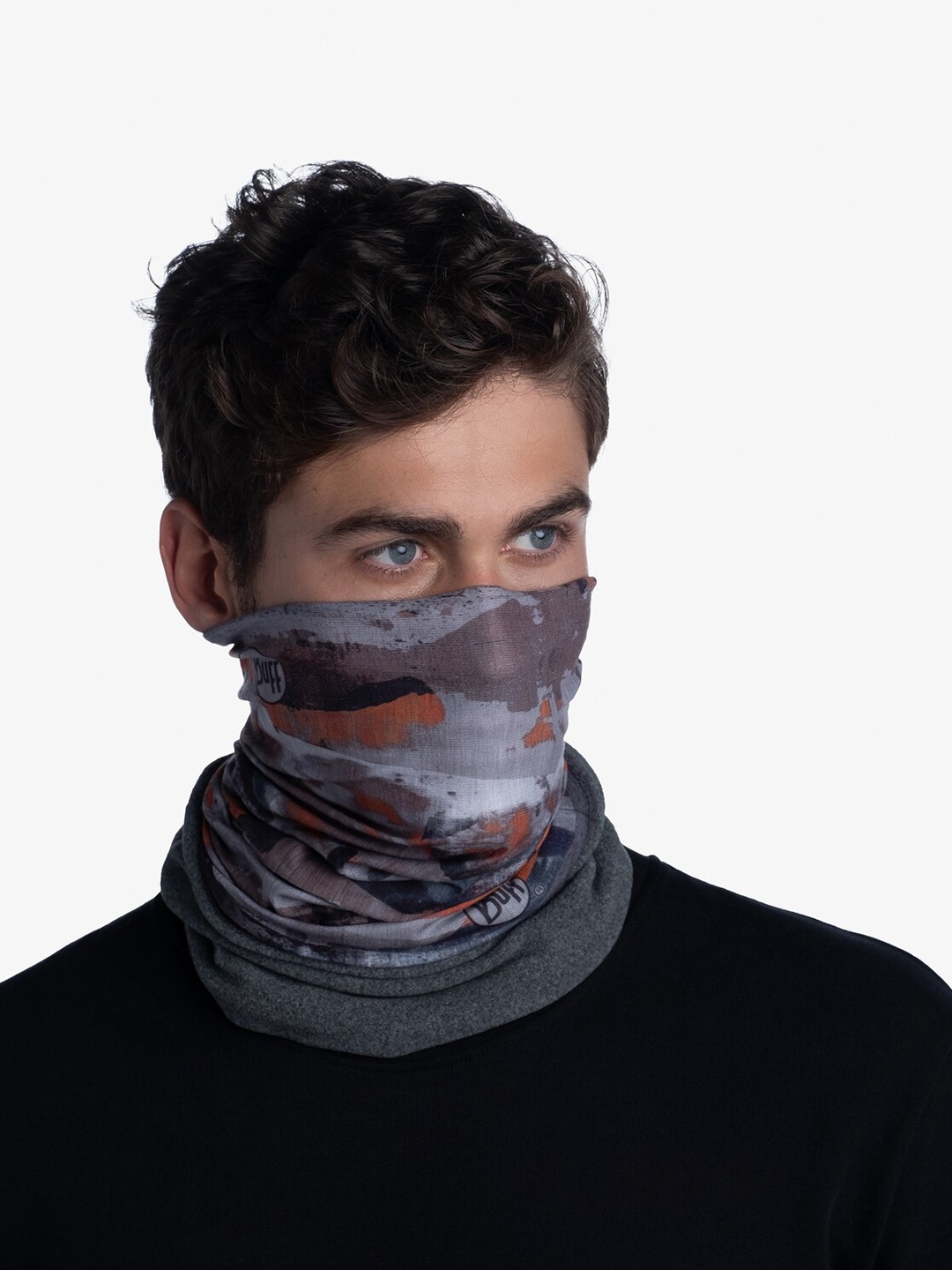 

Original Buff SA Unisex Printed Scarf, Grey