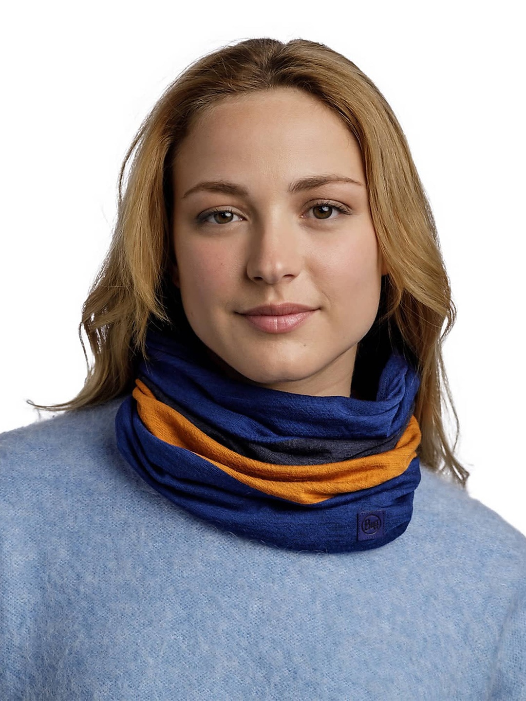 

Original Buff SA Unisex Colourblocked Scarf, Blue