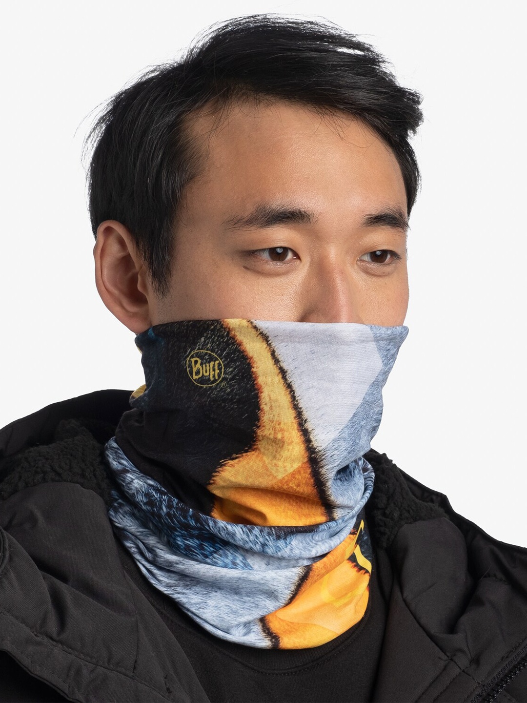 

Original Buff SA Unisex Printed Seamless Scarf, Black