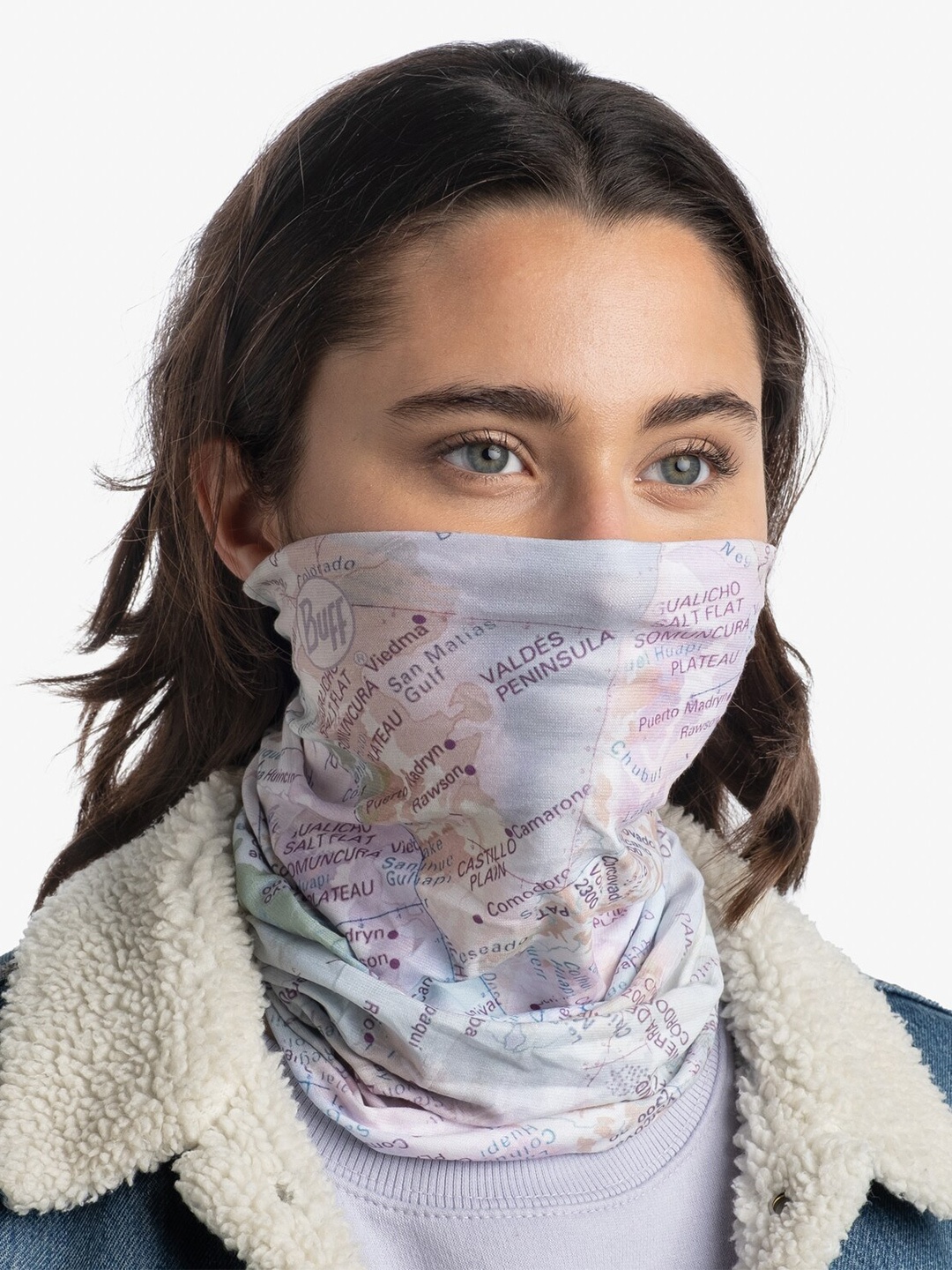 

Original Buff SA Unisex Printed Seamless Scarf, Brown