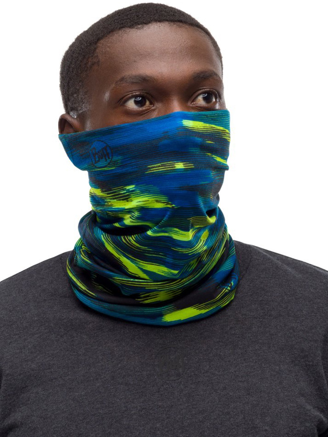

Original Buff SA Unisex Printed Scarf, Blue