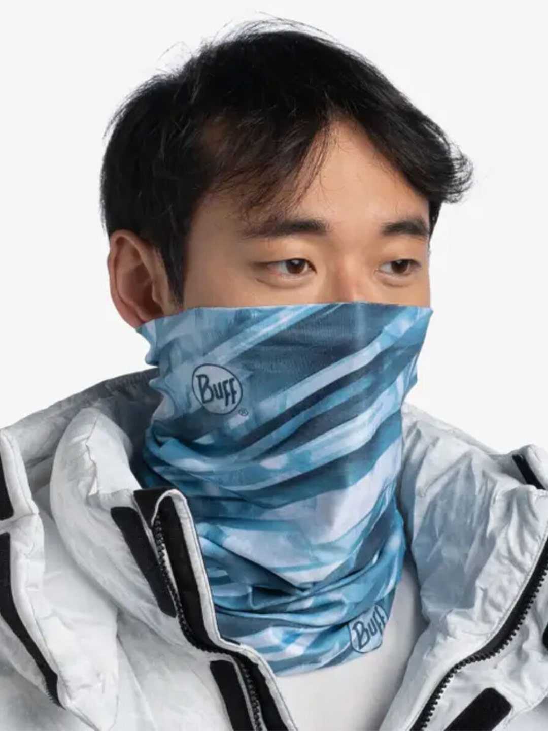 

Original Buff SA Printed Scarf, Blue