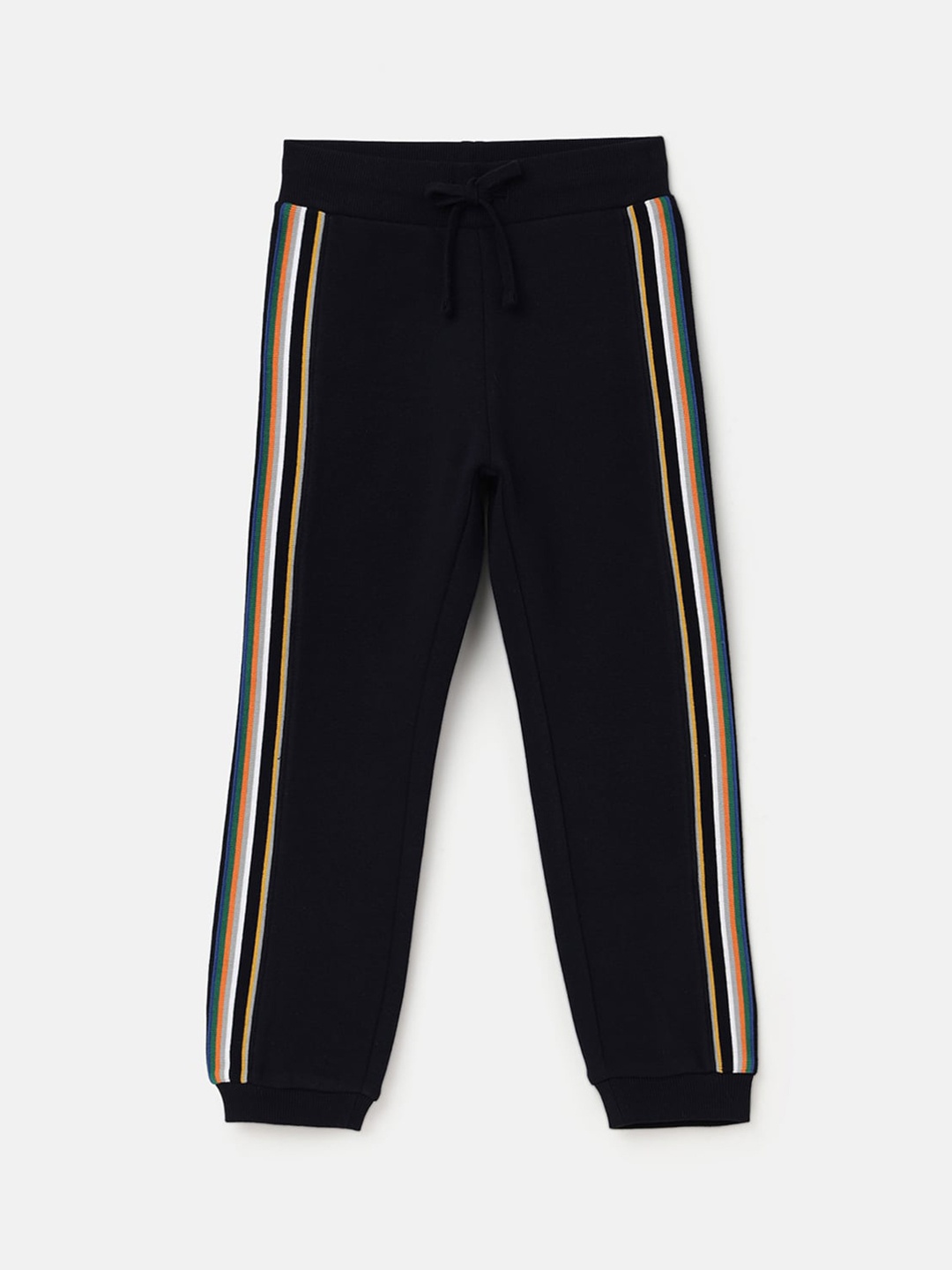 

United Colors of Benetton Boys Mid-Rise Joggers Trousers, Black