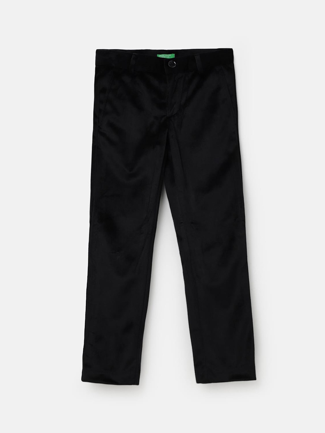 

United Colors of Benetton Boys Slim Fit Trousers, Black