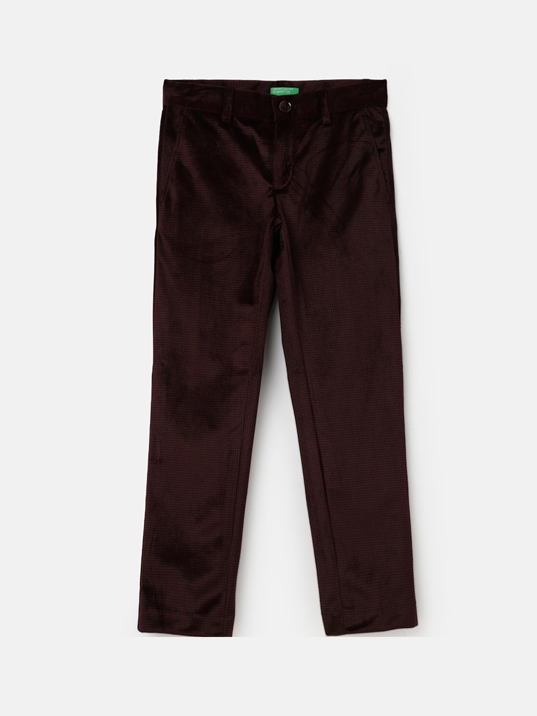 

United Colors of Benetton Boys Slim Fit Trousers, Red