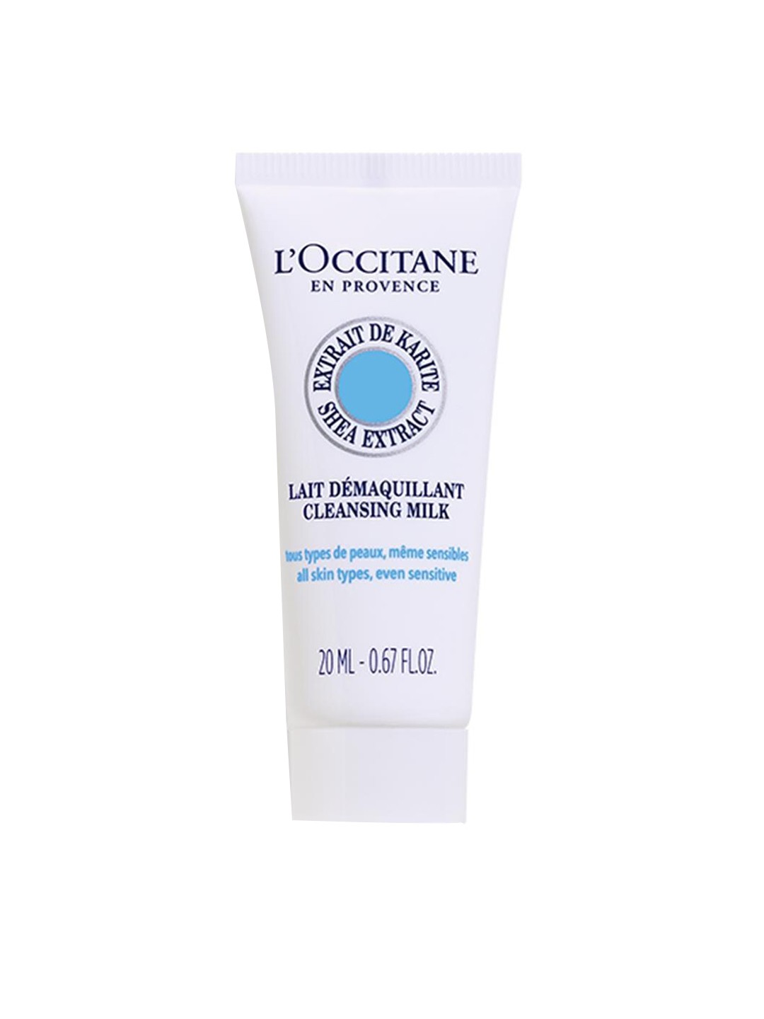 

LOccitane en Provence Shea Butter Cleansing Milk - 20ml, White