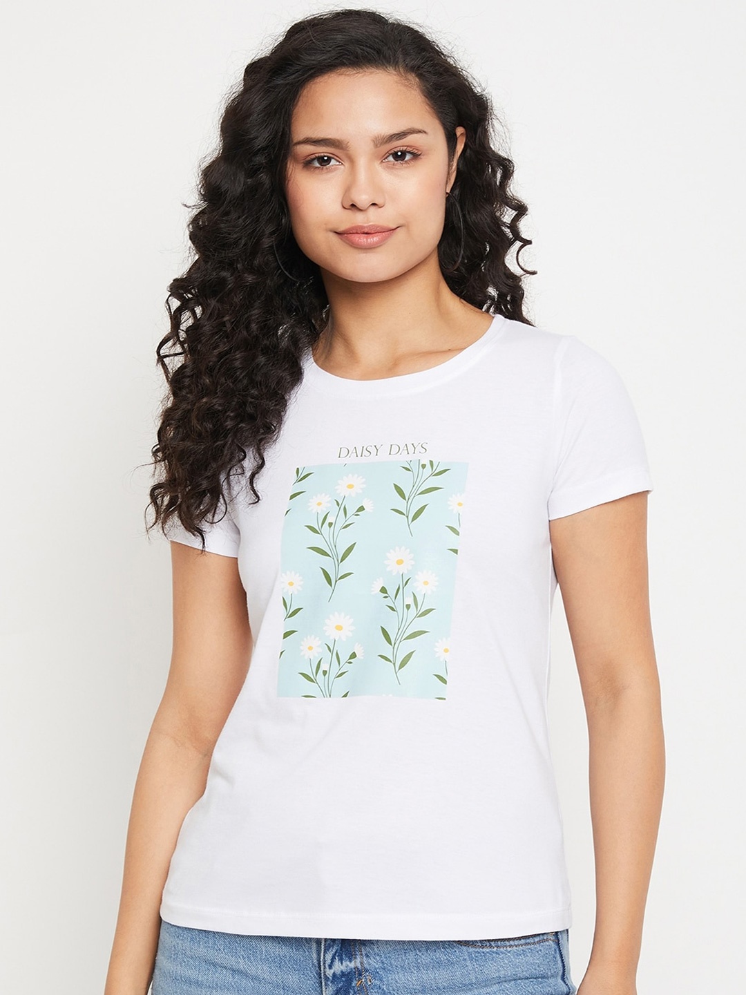 

Wear Your Mind Typography Printed Pure Cotton T-shirt, White