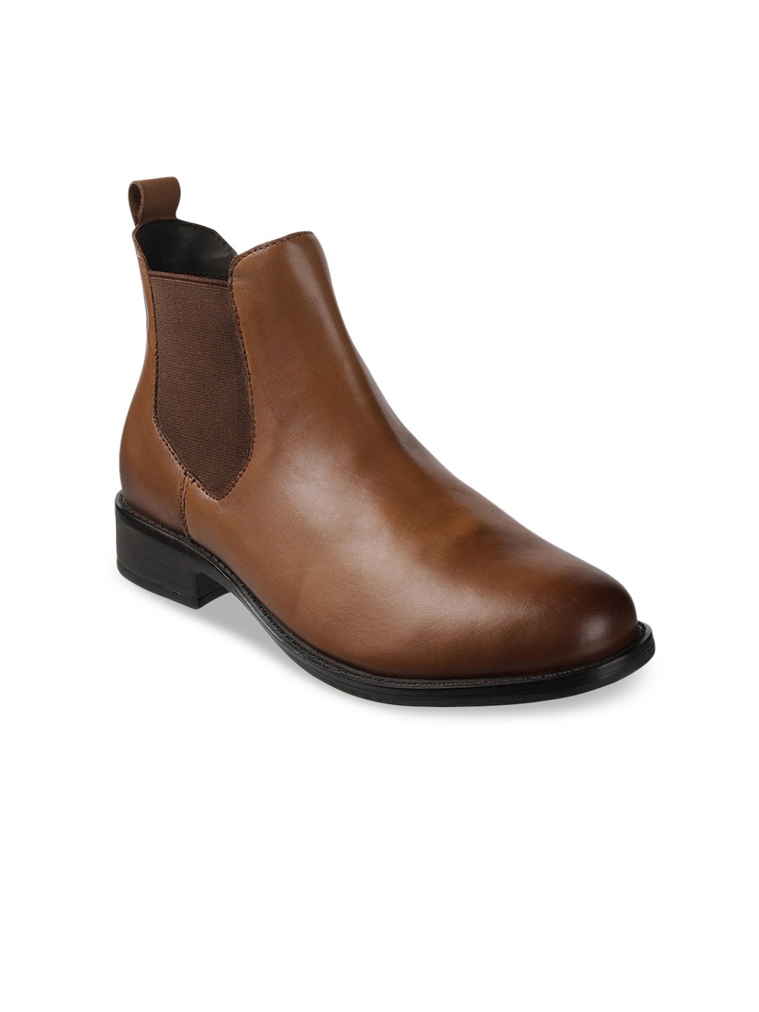 

Mochi Women Mid-Top Chelsea Boots, Tan