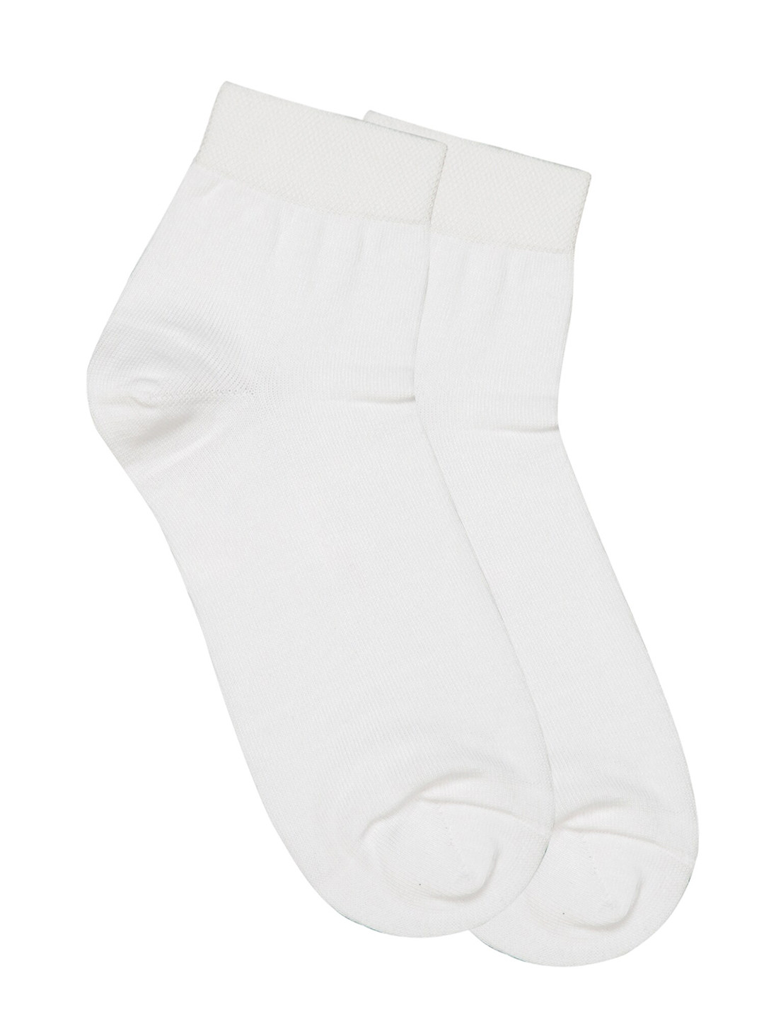 

Bodycare Pack Of 2 Cotton Ankle Length Socks, White