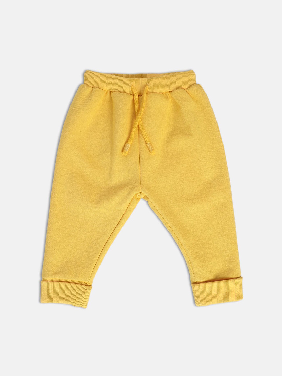 

MINI KLUB Infants Boys Mid-Rise Easy Wash Jogger, Yellow
